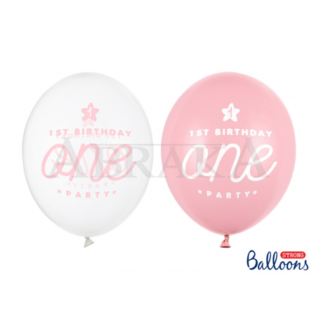 Balón rúžový 1.narodeniny