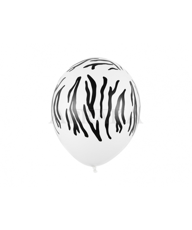 Balón biely "Zebra"