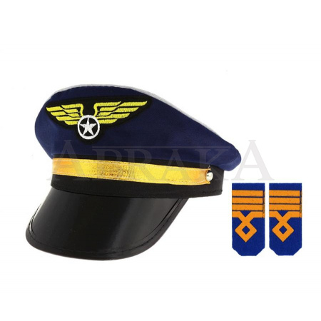 Klobúk PILOT s výložkami