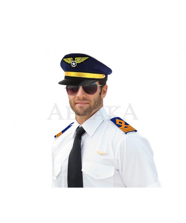 Klobúk PILOT s výložkami